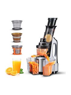 AGARO Juicer 240 W Juicer(Imperial Slow Juicer_ | Grey)