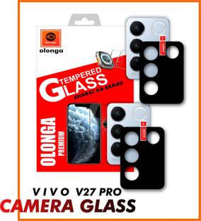 OLONGA Back Camera Lens Glass Protector for VIVO V27 PRO 5G, VIVO V27 PRO SERIES 5G