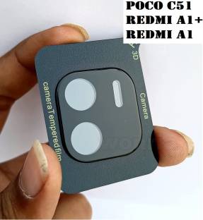 ASVALBUY Back Camera Lens Glass Protector for POCO C51, REDMI A1+, REDMI A1