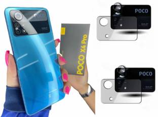 JSGROWITTECH Back Camera Lens Glass Protector for Poco X4 Pro 5G