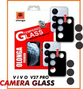 OLONGA Back Camera Lens Glass Protector for VIVO V27 PRO 5G, VIVO V27 PRO SERIES 5G, VIVO V27 5G