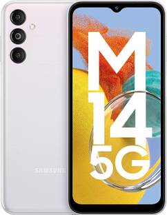 SAMSUNG Galaxy M14 5G (Icy Silver, 128 GB)