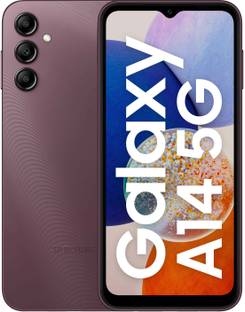 SAMSUNG Galaxy A14 5G (Dark Red, 128 GB)