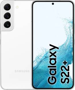 Add to Compare SAMSUNG Galaxy S22 Plus 5G (Phantom White, 128 GB) 4.51,432 Ratings & 163 Reviews 8 GB RAM | 128 GB ROM 16.76 cm (6.6 inch) Full HD+ Display 50MP + 12MP + 10MP | 10MP Front Camera 4500 mAh Lithium-ion Battery Qualcomm Snapdragon 8 Gen 1 Processor 1 Year Manufacturer Warranty for Device and 6 Months Manufacturer Warranty for In-Box Accessories ₹84,999 ₹1,01,999 16% off Free delivery Upto ₹17,500 Off on Exchange Bank Offer