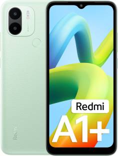 Add to Compare REDMI A1+ (Light Green, 32 GB) 4.25,184 Ratings & 214 Reviews 2 GB RAM | 32 GB ROM | Expandable Upto 512 GB 16.56 cm (6.52 inch) HD+ Display 8MP Rear Camera | 5MP Front Camera 5000 mAh Lithium Polymer Battery Mediatek Helio A22 Processor 1 Year Manufacturer Warranty for Phone and 6 Months Warranty for in the Box Accessories ₹6,299 ₹9,999 37% off Free delivery by Today Top Discount on Sale