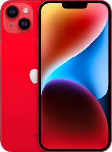 Currently unavailable Add to Compare APPLE iPhone 14 Plus ((PRODUCT)RED, 128 GB) 128 GB ROM 17.02 cm (6.7 inch) Super Retina XDR Display 12MP + 12MP | 12MP Front Camera A15 Bionic Chip, 6 Core Processor Processor 1 Year Warranty for Phone and 6 Months Warranty for In-Box Accessories ₹89,900