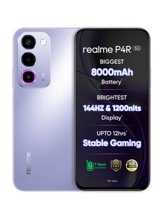 realme P4R 5G (Lavender Glare, 128 GB)(6 GB RAM)
