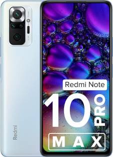 Add to Compare REDMI Note 10 Pro Max (Glacial Blue, 128 GB) 4.310,123 Ratings & 766 Reviews 6 GB RAM | 128 GB ROM | Expandable Upto 512 GB 16.94 cm (6.67 inch) Full HD+ Display 108MP Rear Camera | 16MP Front Camera 5020 mAh Battery Qualcomm Snapdragon 732G Processor 1 Year Manufacturer Warranty for Phone and 6 Months Warranty for In the Box Accessories ₹18,100 Free delivery Bank Offer