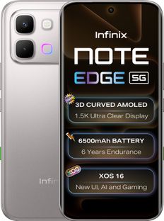 Infinix Note edge (Lunar Titanium, 256 GB)(8 GB RAM)