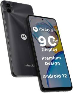 Currently unavailable Add to Compare MOTOROLA e22s (Eco Black, 64 GB) 417 Ratings & 0 Reviews 4 GB RAM | 64 GB ROM | Expandable Upto 1 TB 16.51 cm (6.5 inch) HD+ Display 16MP + 2MP | 8MP Front Camera 5000 mAh Lithium Polymer Battery Mediatek Helio G37 Processor 1 Year on Handset and 6 Months on Accessories ₹10,999 Free delivery Upto ₹10,400 Off on Exchange Bank Offer