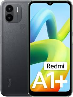 Add to Compare REDMI A1+ (Black, 32 GB) 4.25,184 Ratings & 214 Reviews 2 GB RAM | 32 GB ROM | Expandable Upto 512 GB 16.56 cm (6.52 inch) HD+ Display 8MP Rear Camera | 5MP Front Camera 5000 mAh Lithium Polymer Battery Mediatek Helio A22 Processor 1 Year Manufacturer Warranty for Phone and 6 Months Warranty for in the Box Accessories ₹6,299 ₹9,999 37% off Free delivery by Today Top Discount on Sale
