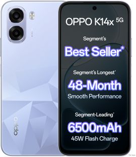 OPPO K14x 5G (Icy Blue, 256 GB)(6 GB RAM)