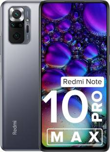 Add to Compare REDMI Note 10 Pro Max (Dark Night, 128 GB) 4.310,123 Ratings & 766 Reviews 6 GB RAM | 128 GB ROM | Expandable Upto 512 GB 16.94 cm (6.67 inch) Full HD+ Display 108MP Rear Camera | 16MP Front Camera 5020 mAh Battery Qualcomm Snapdragon 732G Processor 1 Year Manufacturer Warranty for Phone and 6 Months Warranty for In the Box Accessories ₹17,999 ₹22,999 21% off Free delivery Upto ₹17,000 Off on Exchange Bank Offer