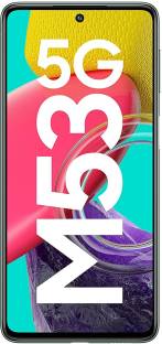 Add to Compare SAMSUNG M53 5G (Mystique Green, 128 GB) 4.1610 Ratings & 61 Reviews 6 GB RAM | 128 GB ROM 17.02 cm (6.7 inch) Display 108MP Rear Camera 5000 mAh Battery 12 MONTHS ₹24,999 ₹32,999 24% off Bank Offer
