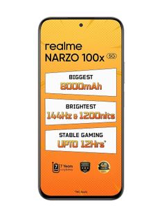realme Narzo 100x 5g (Flash Orange, 256 GB)(6 GB RAM)