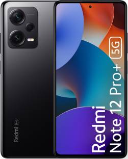 Add to Compare REDMI Note 12 Pro+ 5G (Obsidian Black, 256 GB) 4.310,762 Ratings & 1,157 Reviews 8 GB RAM | 256 GB ROM 16.94 cm (6.67 inch) Full HD+ Display 200MP + 8MP + 2MP | 16MP Front Camera 4980 mAh Lithium Polymer Battery Mediatek Dimensity 1080 Processor 1 Year Manufacturer Warranty for Phone and 6 Months Warranty for In the Box Accessories ₹29,999 ₹33,999 11% off Free delivery by Today Saver Deal Upto ₹28,800 Off on Exchange