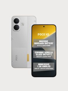 POCO X8 5G (Frost White, 128 GB)(6 GB RAM)