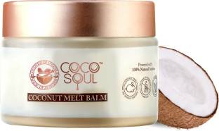 Coco Soul Coconut Melt Balm with 100% Natural Actives Paraben & Sulphate Free