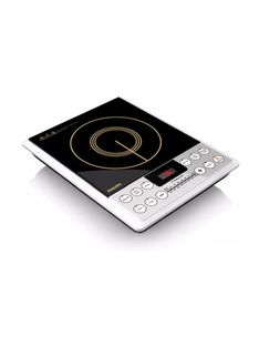 PHILIPS 2100 W Induction Cooktop Push Button(Silver, Black, HD4929)