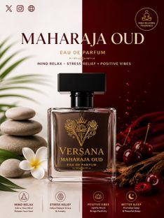 VERSANA Maharaja Oud Rich Oud Fragrance | Mind Relaxing Eau De Parfum Eau de Parfum - 100 ml(For Men)
