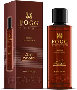 FOGG Fresh Woody Premium Perfume Scent With Long Lasting Eau de Parfum - 120 ml(For Men)