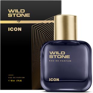 Wild Stone ICON Pefrume, Long-Lasting & Premium Perfume, Infused with Woody & Fruity Notes, Eau de Parfum - 50 ml(For Men)