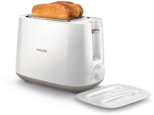 PHILIPS by PHILIPS HD2582/00 830 W Pop Up Toaster(White)