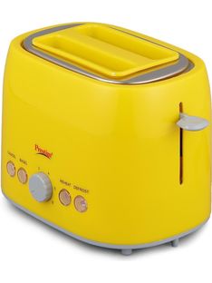 Prestige PPTPKY 850 W Pop Up Toaster(Yellow)