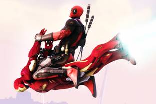 Deadpool or Ironman Funny Poster, MCU Character Deadpool, Marvel Comics Universe, Wade Wilson Poster, Tony Stark, ( Deadpool or Ironman Funny Poster, MCU Character Deadpool, Marvel Comics Universe, Wade Wilson Poster, Tony Stark, (