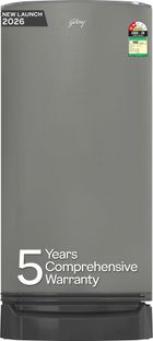 Godrej 183 L Direct Cool Single Door 2 Star Refrigerator(Steel Grey, RD R190BN TRF ST GR)