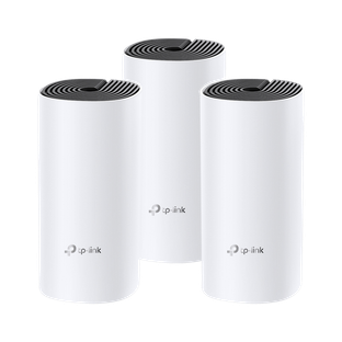 TP-Link Deco M4 AC1200 Mesh Router 2.4 GHz, 5 GHz 1200 Mbps Wifi Speed Dual Band Internal Antenna Ethernet (Cable Broadband)(White)