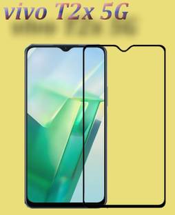 NKCASE Edge To Edge Tempered Glass for vivo T2X 5G, Vivo T2x 5G, (6.58V)