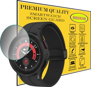 hirdesh Screen Guard for Samsung Galaxy Watch5 Pro (45 mm) Air-bubble Proof, Anti Bacterial, Anti Glare, Anti Reflection, UV Protection, Scratch Resistant, Anti Fingerprint Smartwatch Screen Guard Removable NA ₹179 ₹499 64% off Free delivery