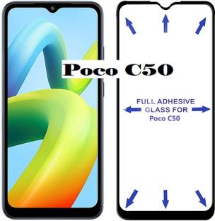 Well Design Tempered Glass Guard for Poco C50