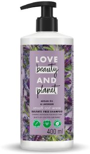 Love Beauty And Planet Argan Oil and Lavender Sulfate Free Smooth and Serene Shampoo(400 ml)