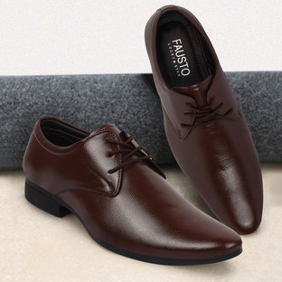 FAUSTO Formal Office Shoes Lace Up For 