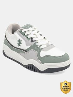 RED TAPE Lifestyle with Soft Cushioning Sneakers For Women(Green, White , 6)
