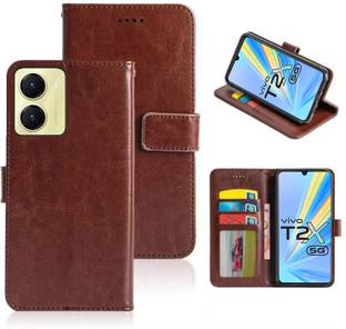 DeCorty Back Cover for Vivo T2x 5G