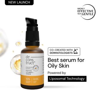 Deconstruct 10% Vitamin C Serum for Brightening With Liposomal Technology | Non-Irritating(30 ml)