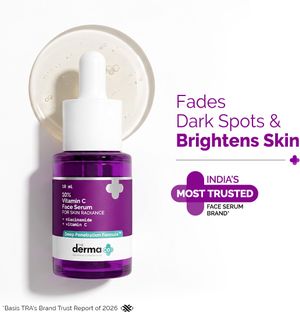 The Derma Co 10% Vitamin C Face Serum for Radiant Skin with 5% Niacinamide & Hyaluronic Acid(10 ml)