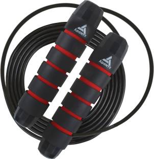 ADONYX Skipping Rope for Men, Women & Children - Jump Rope for Exercise Workout Ball Bearing Skipping Rope