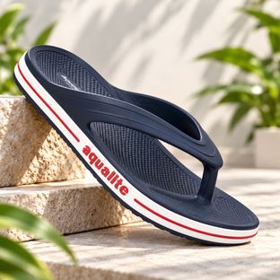 Aqualite Men Slippers(Navy , 7)