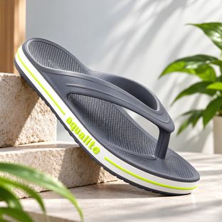 Aqualite Men Slippers(Grey , 9)