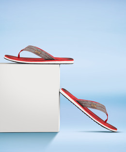 Sparx SFG-37 Flip Flops - Buy RED Color 