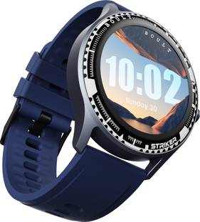 Boult Striker 1.3 HD, Bluetooth Calling, Complete Health Tracking, 150+  Watch Faces Smartwatch Price in India - Buy Boult Striker 1.3 HD,  Bluetooth Calling, Complete Health Tracking, 150+ Watch Faces Smartwatch  online