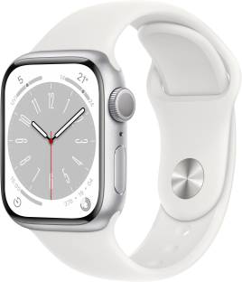 Add to Compare APPLE Watch Series 8 GPS 4.4167 Ratings & 12 Reviews Always-On Retina LTPO OLED display With Call Function Touchscreen Fitness & Outdoor Battery Runtime: Upto 18 hrs 1 Year Manufacturer Warranty ₹45,900 Free delivery Upto ₹17,500 Off on Exchange Bank Offer