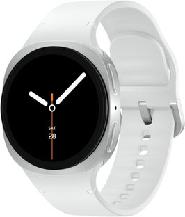 Samsung Galaxy Watch8 (44mm, LTE)(White Strap, Large)