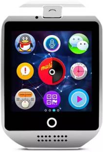 Belear Q18-Silver Smart Watch, Bluetooth Calling, 1.54Inch HD Display, Camera, SIM Card Smartwatch