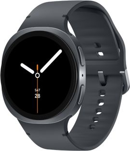 Samsung Galaxy Watch8 (40mm, LTE)(Dark Gray Strap, Small)