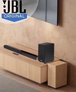 JBL Cinema SB270 2.1, Dolby digital, Wireless Subwoofer,HDMI 220 W Bluetooth Soundbar(Black, 2.1 Channel)